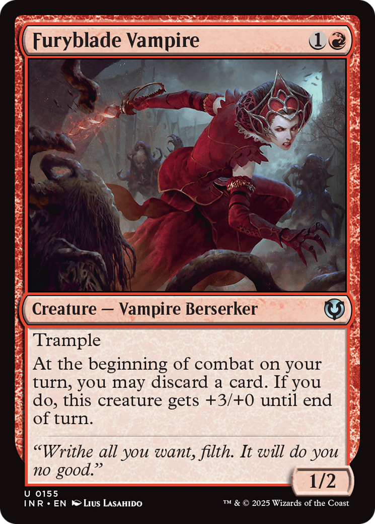 Furyblade Vampire [Innistrad Remastered] | Pegasus Games WI