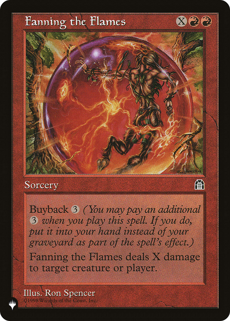 Fanning the Flames [The List Reprints] | Pegasus Games WI