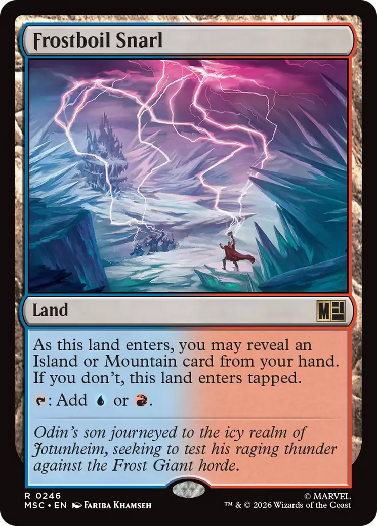 Frostboil Snarl [Marvel Super Heroes Commander] | Pegasus Games WI