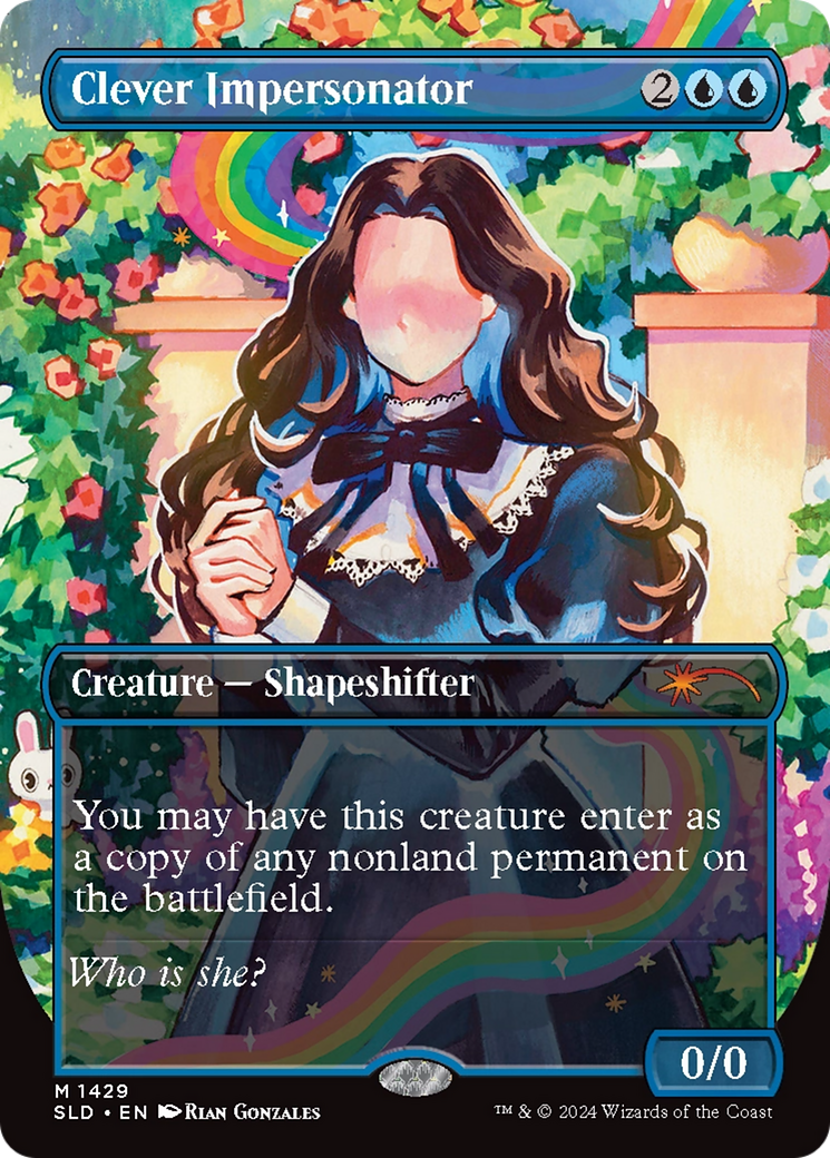 Clever Impersonator (Rainbow Foil) [Secret Lair Drop Series] | Pegasus Games WI