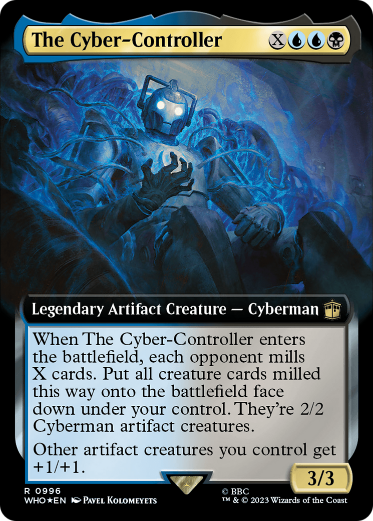 The Cyber-Controller (Extended Art) (Surge Foil) [Doctor Who] | Pegasus Games WI
