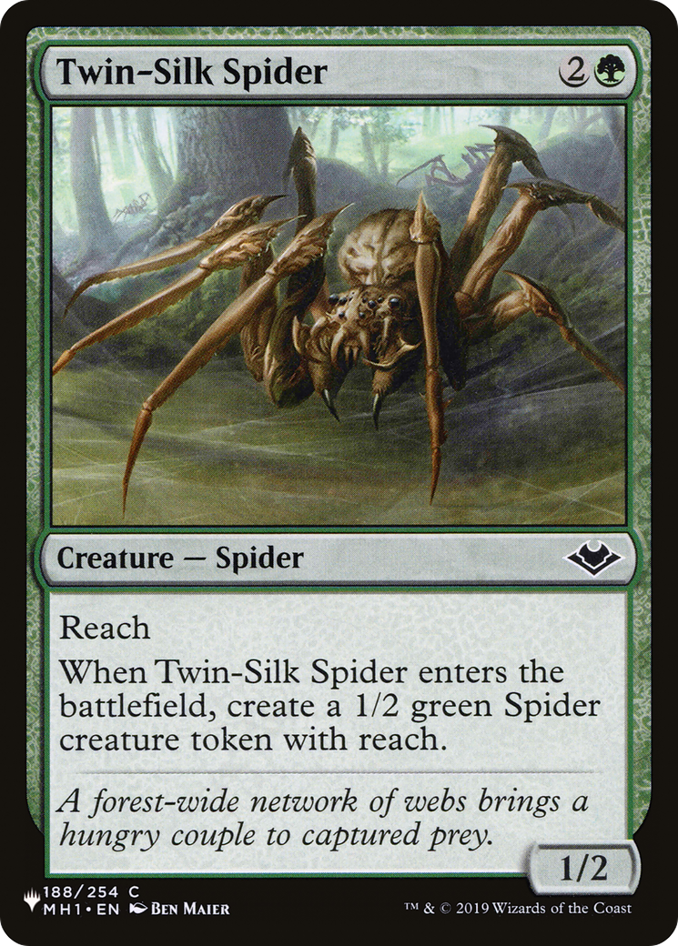 Twin-Silk Spider [The List Reprints] | Pegasus Games WI