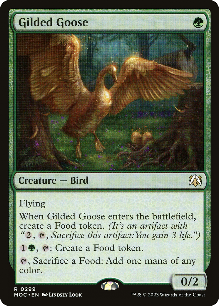 Gilded Goose [March of the Machine Commander] | Pegasus Games WI