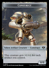 Servo // Construct (0041) Double-Sided Token [Commander Masters Tokens] | Pegasus Games WI