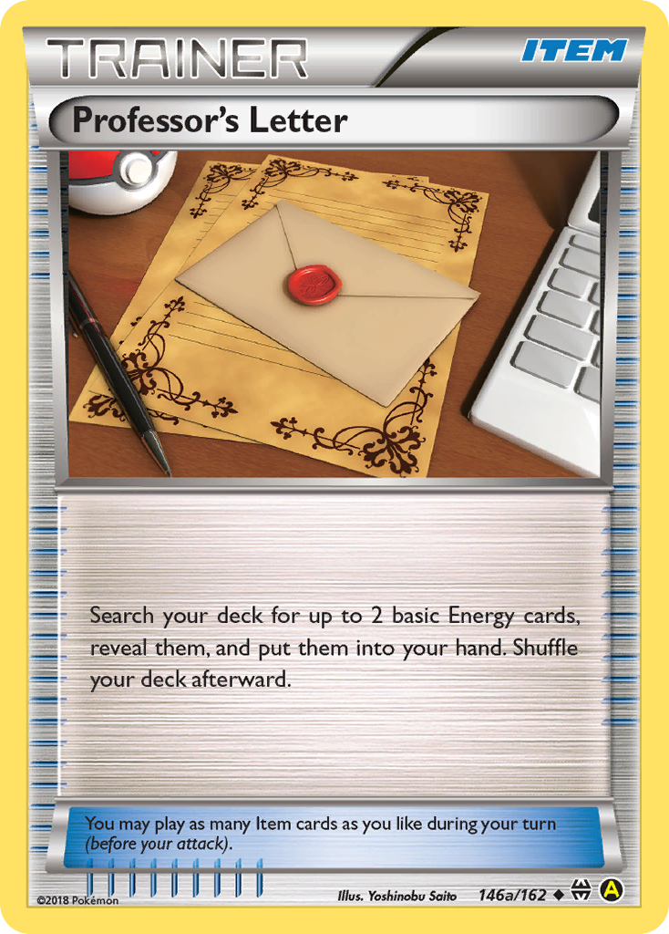 Professor's Letter (146a/162) [Alternate Art Promos] | Pegasus Games WI