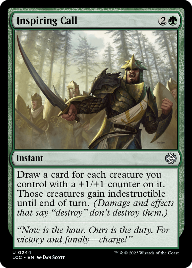 Inspiring Call [The Lost Caverns of Ixalan Commander] | Pegasus Games WI