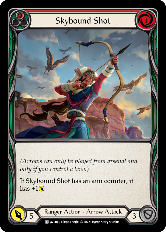 Skybound Shot (Red) [AZL013] (Outsiders Azalea Blitz Deck) | Pegasus Games WI