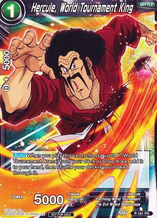 Hercule, World Tournament King (Power Booster) (P-161) [Promotion Cards] | Pegasus Games WI