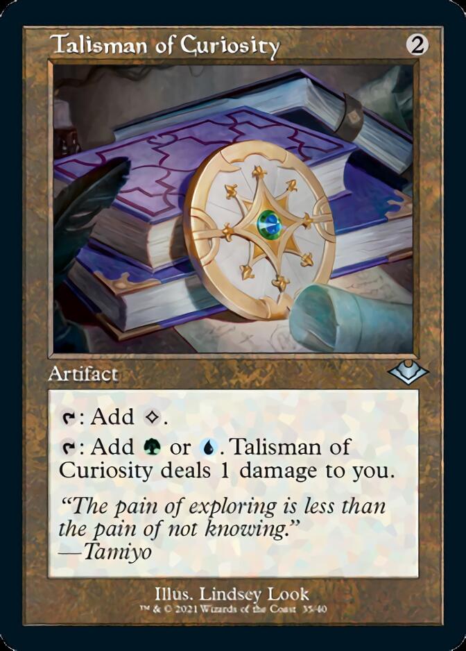 Talisman of Curiosity (Retro) [Modern Horizons] | Pegasus Games WI