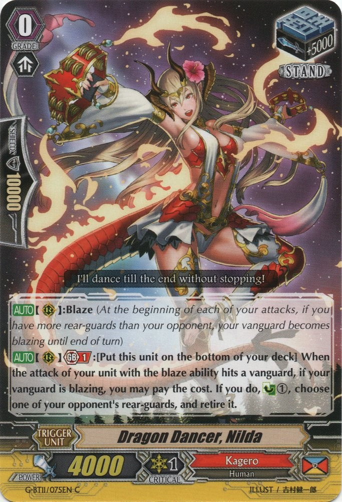 Dragon Dancer, Nilda (G-BT11/075EN) [Demonic Advent] | Pegasus Games WI
