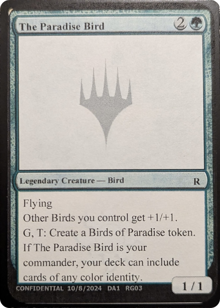 The Paradise Bird [Mystery Booster 2 Playtest Cards] | Pegasus Games WI