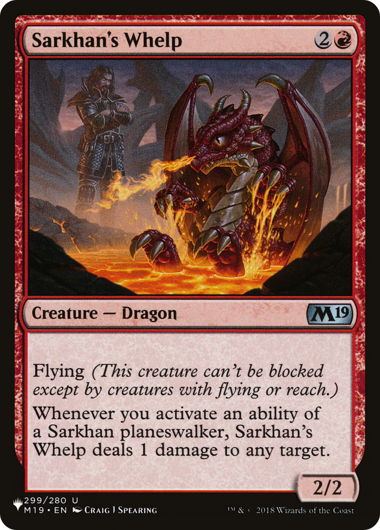Sarkhan's Whelp [The List] | Pegasus Games WI