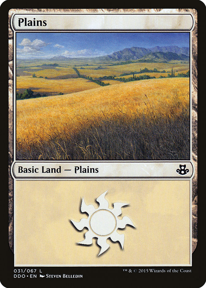 Plains (31) [Duel Decks: Elspeth vs. Kiora] | Pegasus Games WI
