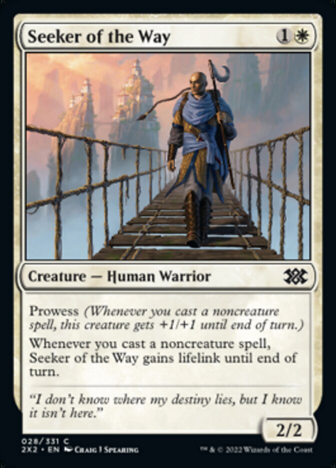 Seeker of the Way [Double Masters 2022] | Pegasus Games WI