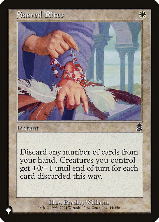 Sacred Rites [The List] | Pegasus Games WI
