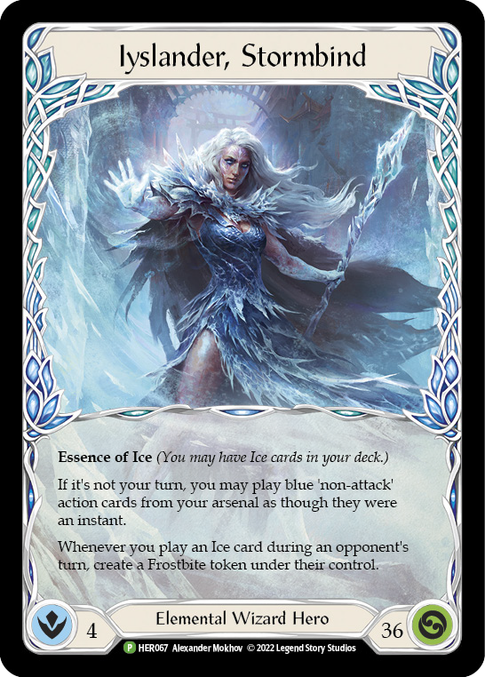 Iyslander, Stormbind [HER067] (Promo)  Rainbow Foil | Pegasus Games WI