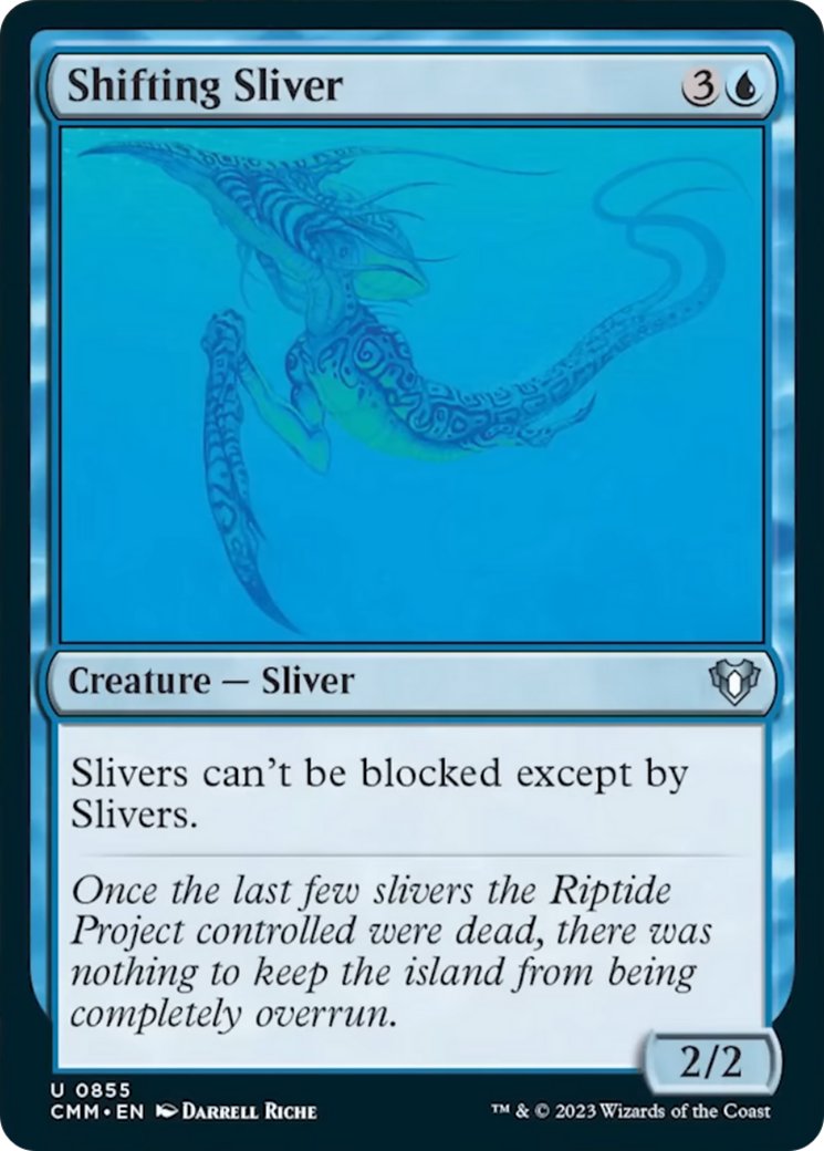 Shifting Sliver [Commander Masters] | Pegasus Games WI