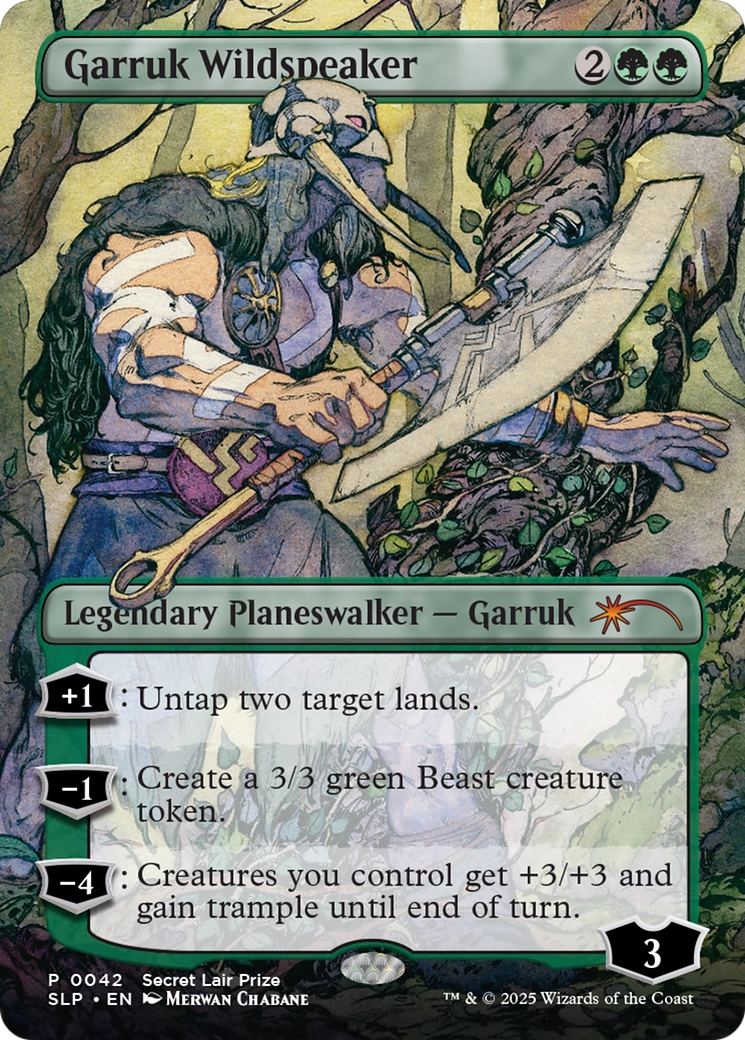 Garruk Wildspeaker [Secret Lair Showdown] | Pegasus Games WI