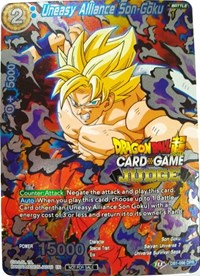 Uneasy Alliance Son Goku (DB1-096) [Judge Promotion Cards] | Pegasus Games WI