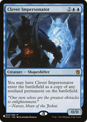 Clever Impersonator [The List Reprints] | Pegasus Games WI