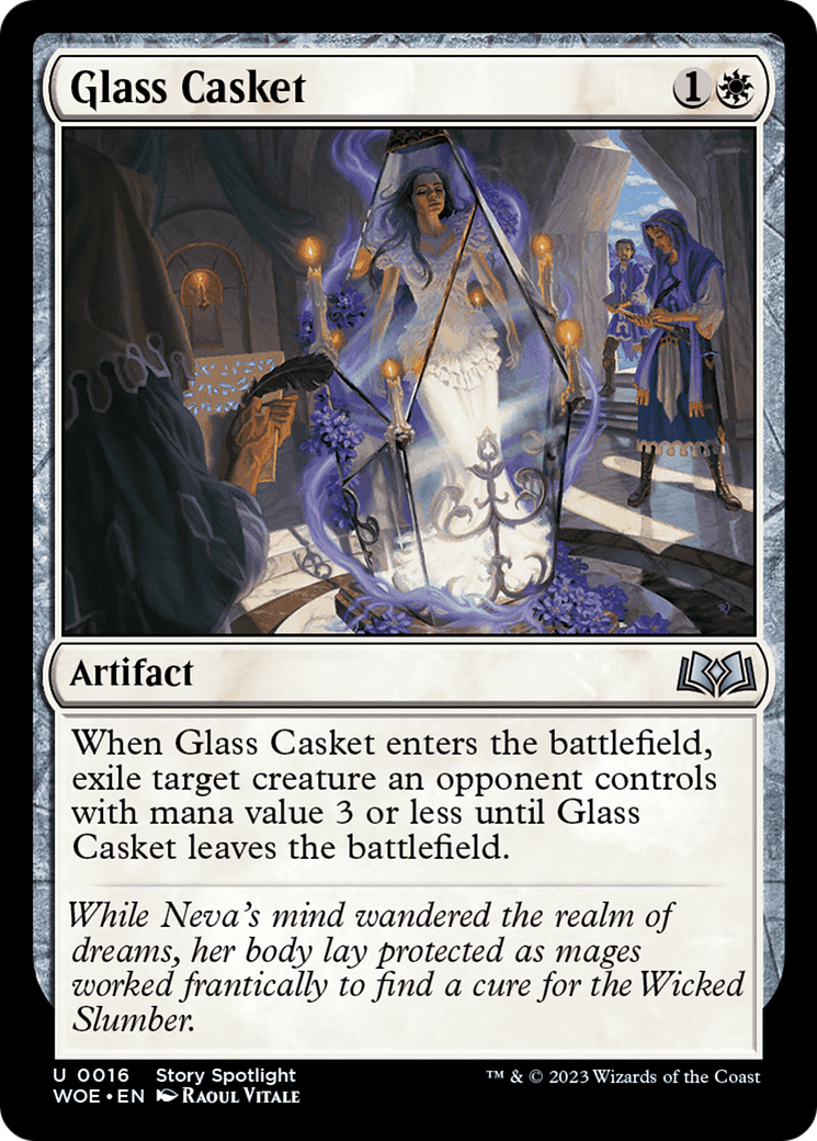 Glass Casket [Wilds of Eldraine] | Pegasus Games WI