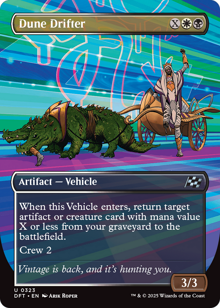 Dune Drifter (Borderless) [Aetherdrift] | Pegasus Games WI