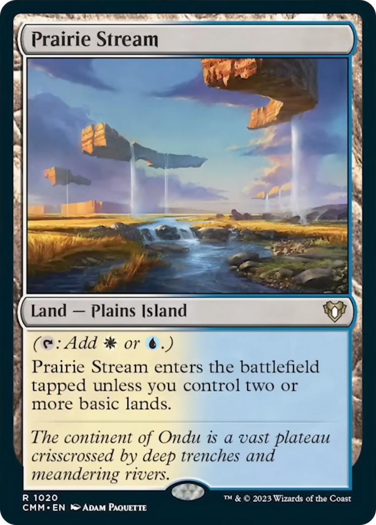 Prairie Stream [Commander Masters] | Pegasus Games WI