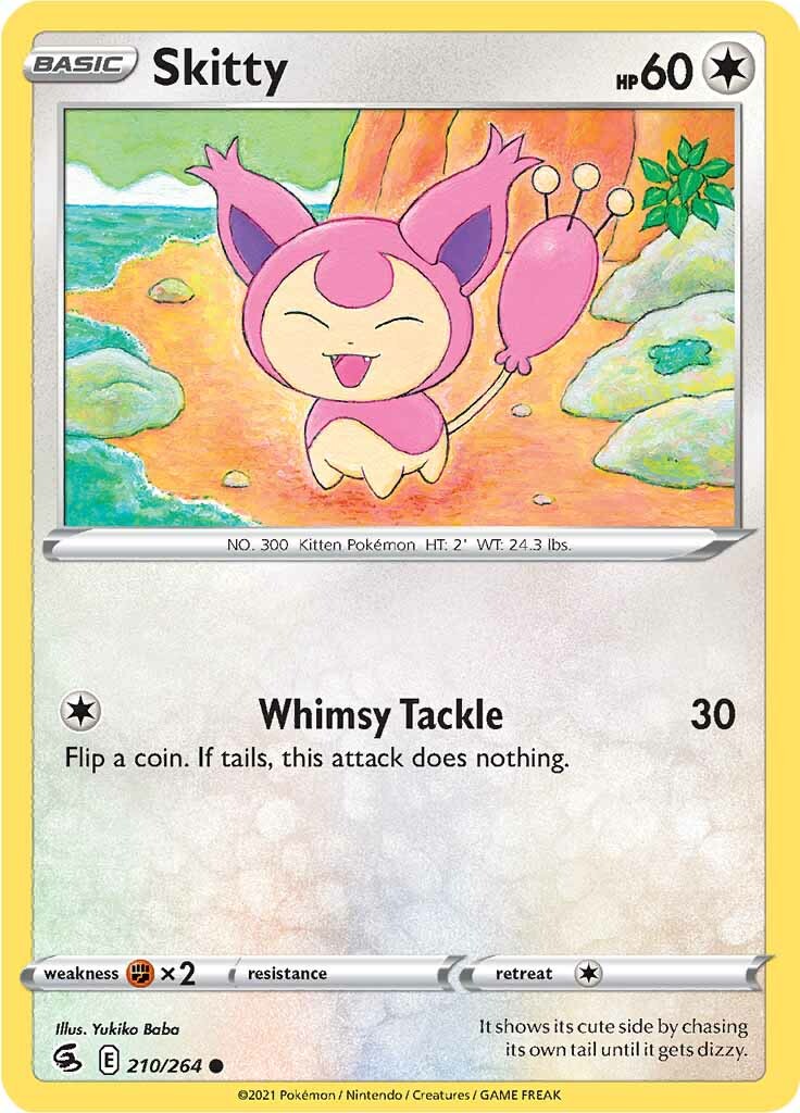 Skitty (210/264) [Sword & Shield: Fusion Strike] | Pegasus Games WI