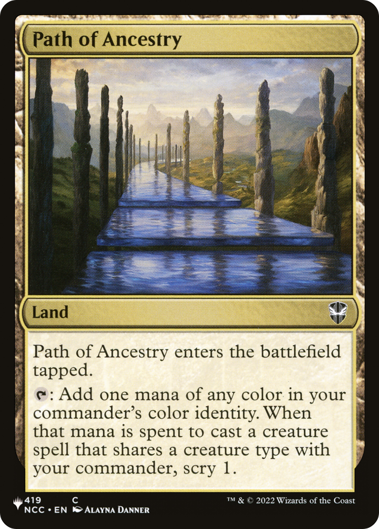 Path of Ancestry (NCC) [The List] | Pegasus Games WI