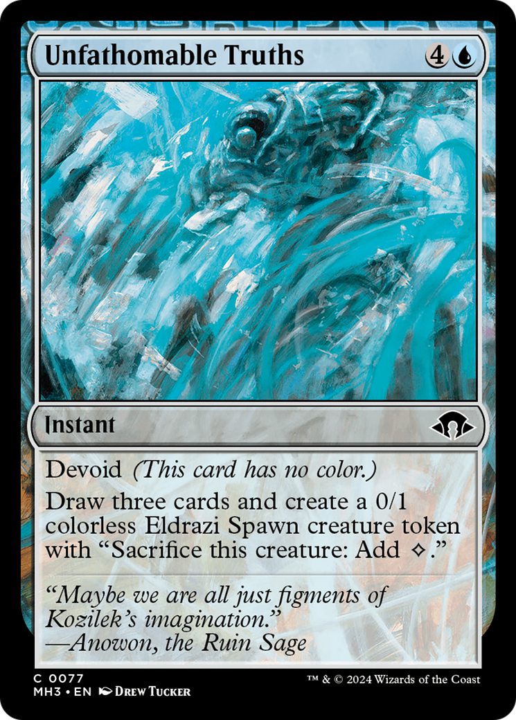 Unfathomable Truths [Modern Horizons 3] | Pegasus Games WI