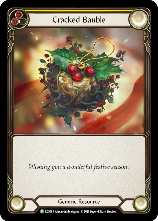 Cracked Bauble (Holiday 2021) [LGS083] (Promo)  Cold Foil | Pegasus Games WI