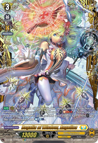 Regalia of Wisdom, Angelica (D-BT08/FFR08EN) [Minerva Rising] | Pegasus Games WI