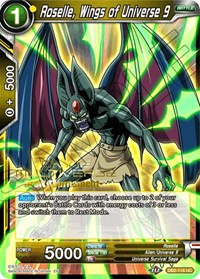 Roselle, Wings of Universe 9 (Divine Multiverse Draft Tournament) (DB2-116) [Tournament Promotion Cards] | Pegasus Games WI