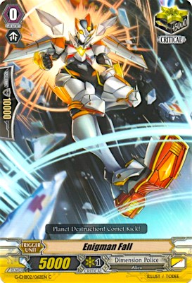 Enigman Fall (G-CHB02/062EN) [We ARE!!! Trinity Dragon] | Pegasus Games WI