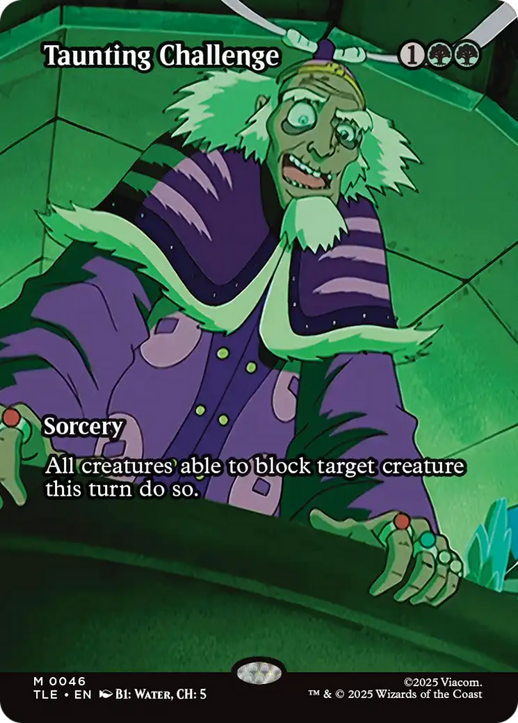 Taunting Challenge (Borderless) [Avatar: The Last Airbender: Eternal-Legal] | Pegasus Games WI