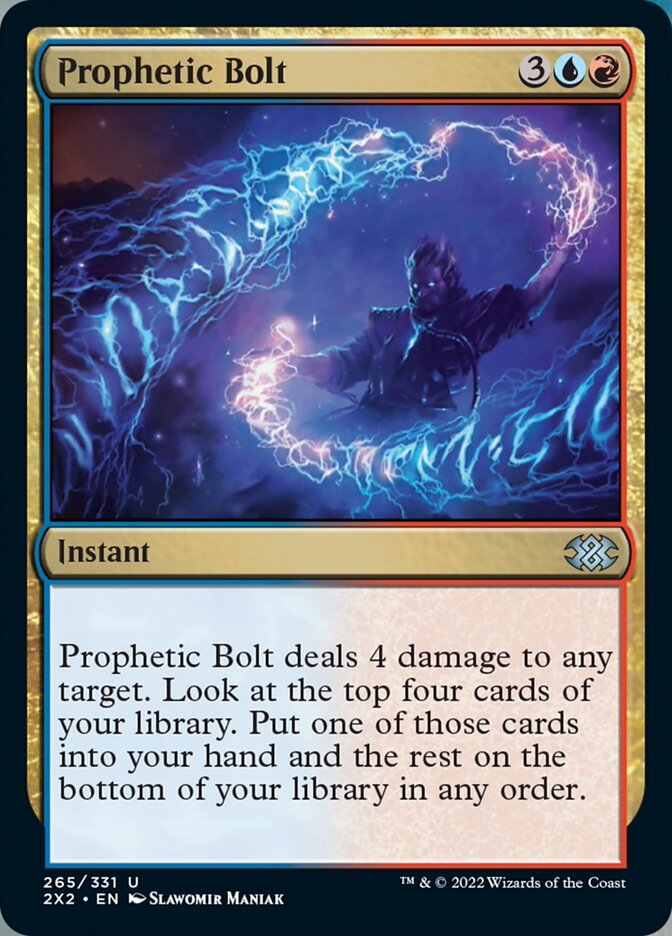 Prophetic Bolt [Double Masters 2022] | Pegasus Games WI