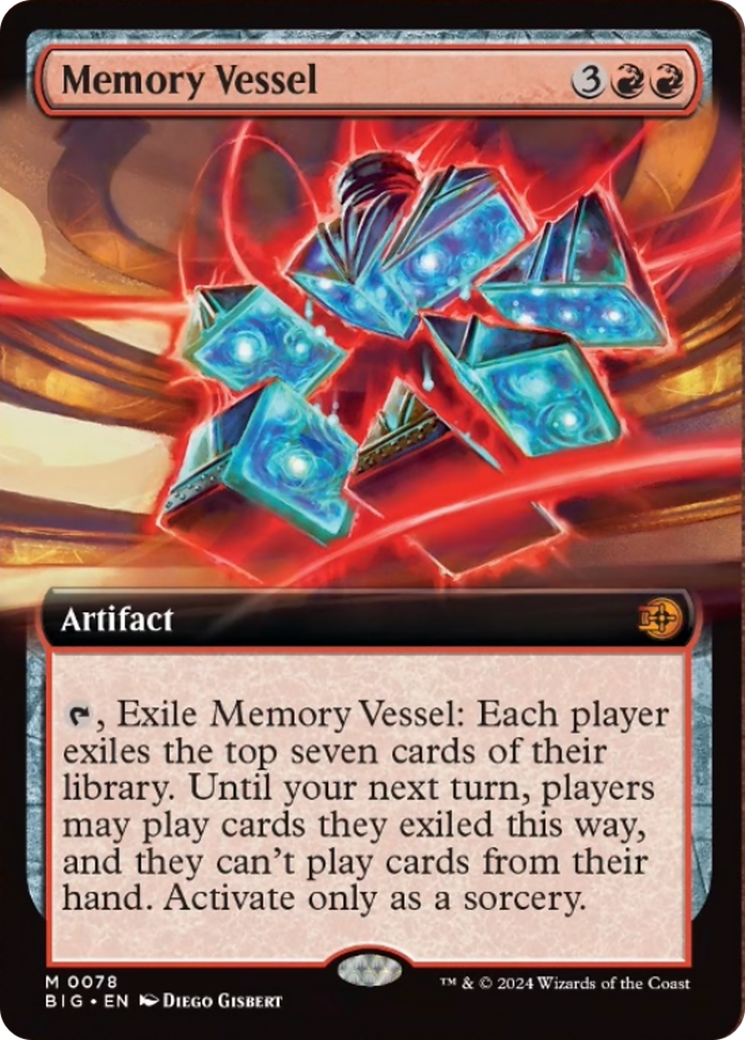 Memory Vessel (Extended Art) [Outlaws of Thunder Junction: The Big Score] | Pegasus Games WI