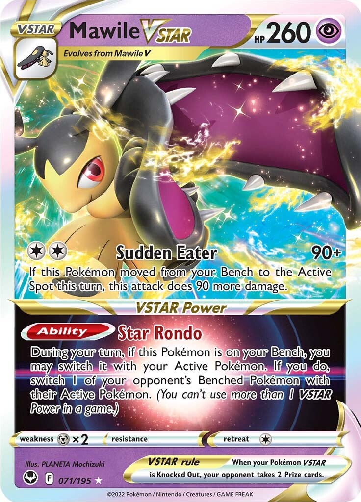 Mawile VSTAR (071/195) [Sword & Shield: Silver Tempest] | Pegasus Games WI