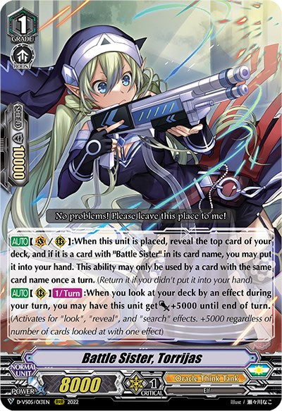 Battle Sister, Torrijas (D-VS05/013EN) [V Clan Collection Vol.5] | Pegasus Games WI