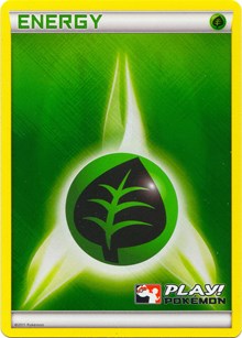 Grass Energy (2011 Play Pokemon Promo) [League & Championship Cards] | Pegasus Games WI