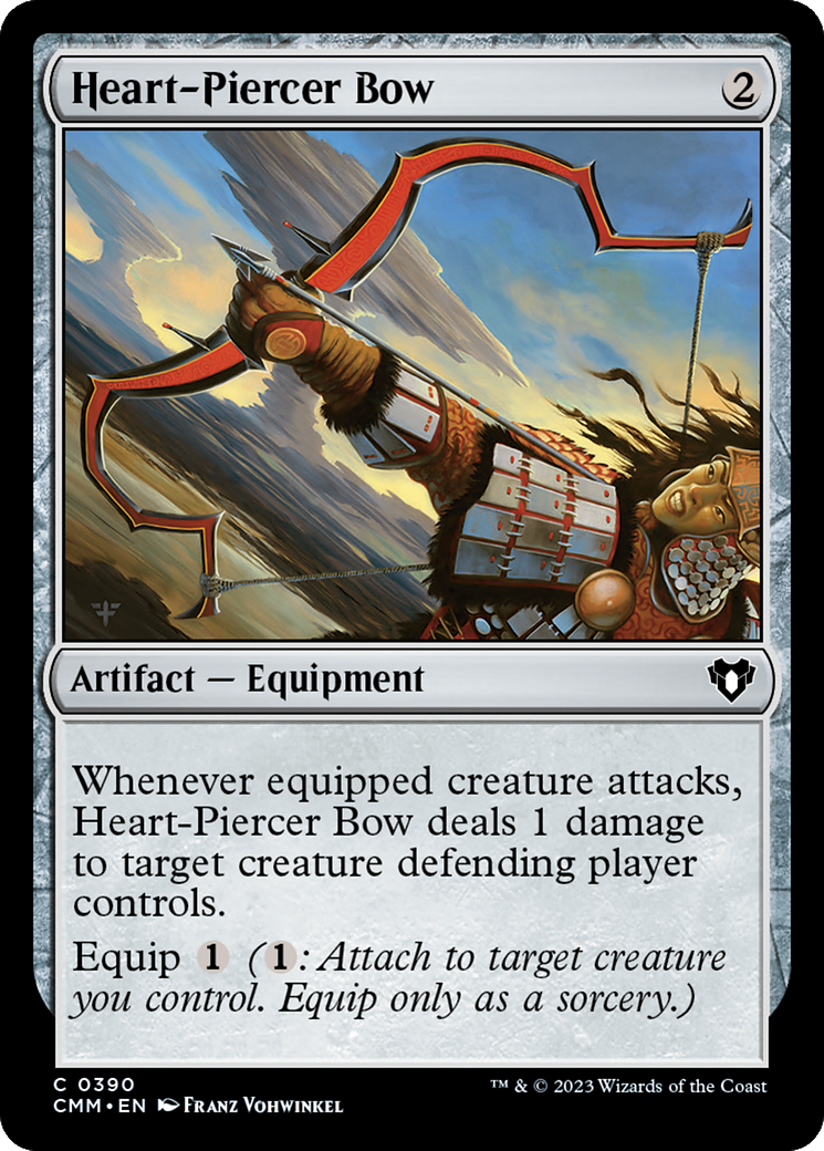 Heart-Piercer Bow [Commander Masters] | Pegasus Games WI