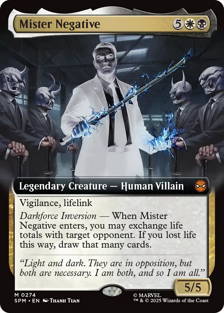 Mister Negative (Extended Art) [Marvel's Spider-Man] | Pegasus Games WI