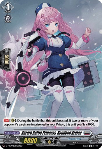 Aurora Battle Princess, Roudend Azalea (D-PR/032EN) [D Promo Cards] | Pegasus Games WI