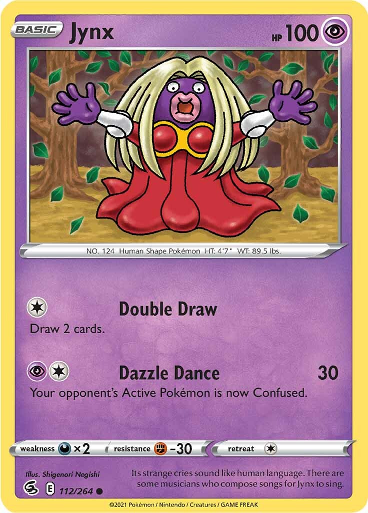 Jynx (112/264) [Sword & Shield: Fusion Strike] | Pegasus Games WI