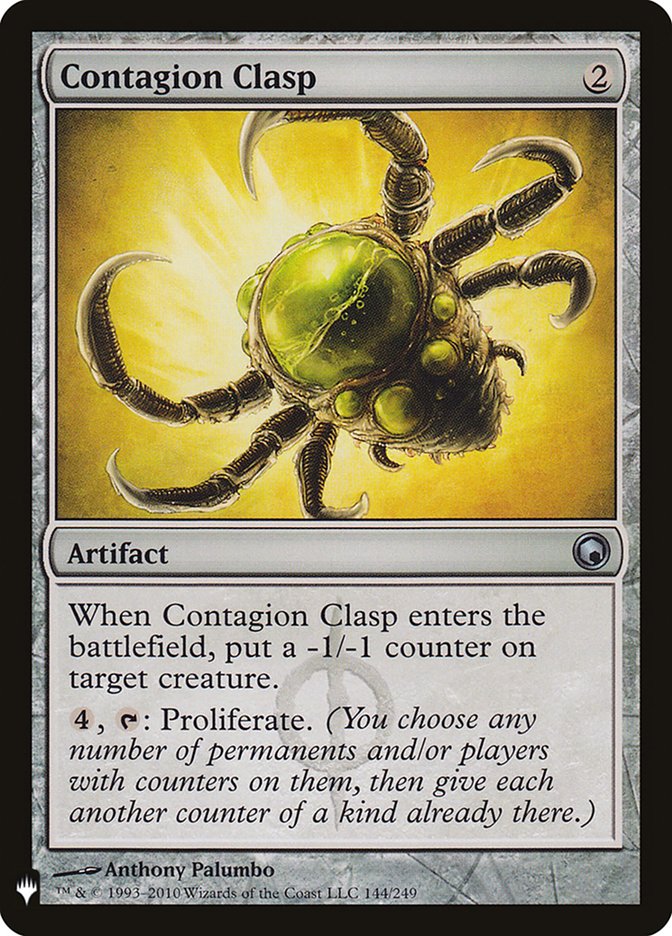 Contagion Clasp [Mystery Booster] | Pegasus Games WI