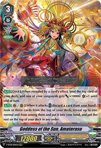 Goddess of the Sun, Amaterasu (V-BT08/006EN RRR) [Silverdust Blaze] | Pegasus Games WI
