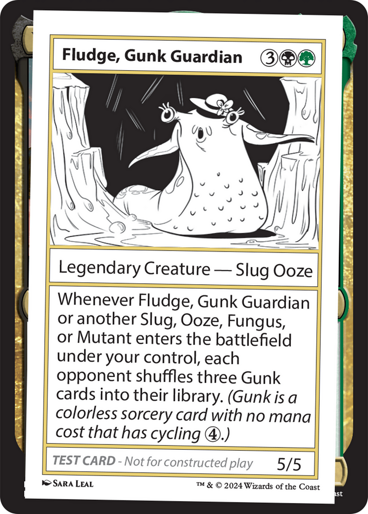 Fludge, Gunk Guardian [Mystery Booster 2 Playtest Cards] | Pegasus Games WI