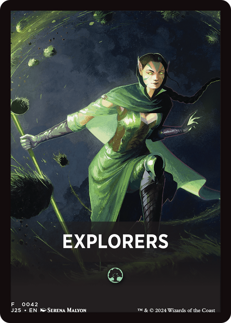 Explorers Theme Card [Foundations Jumpstart Front Cards] | Pegasus Games WI