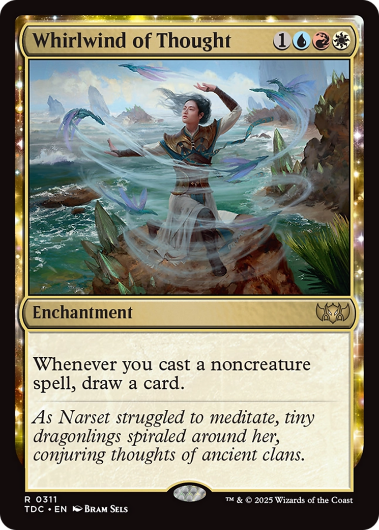 Whirlwind of Thought [Tarkir: Dragonstorm Commander] | Pegasus Games WI
