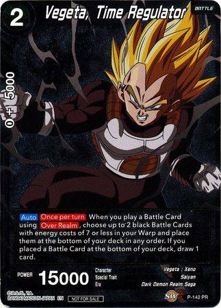 Vegeta, Time Regulator (Championship Final 2019) (P-142) [Tournament Promotion Cards] | Pegasus Games WI